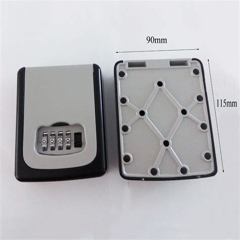 stainless steel locking box|metal lock box with combination.